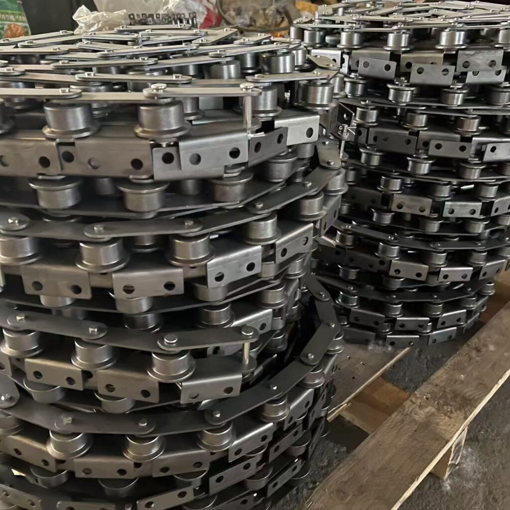 Industrial carbon steel conveyor roller chain spare parts